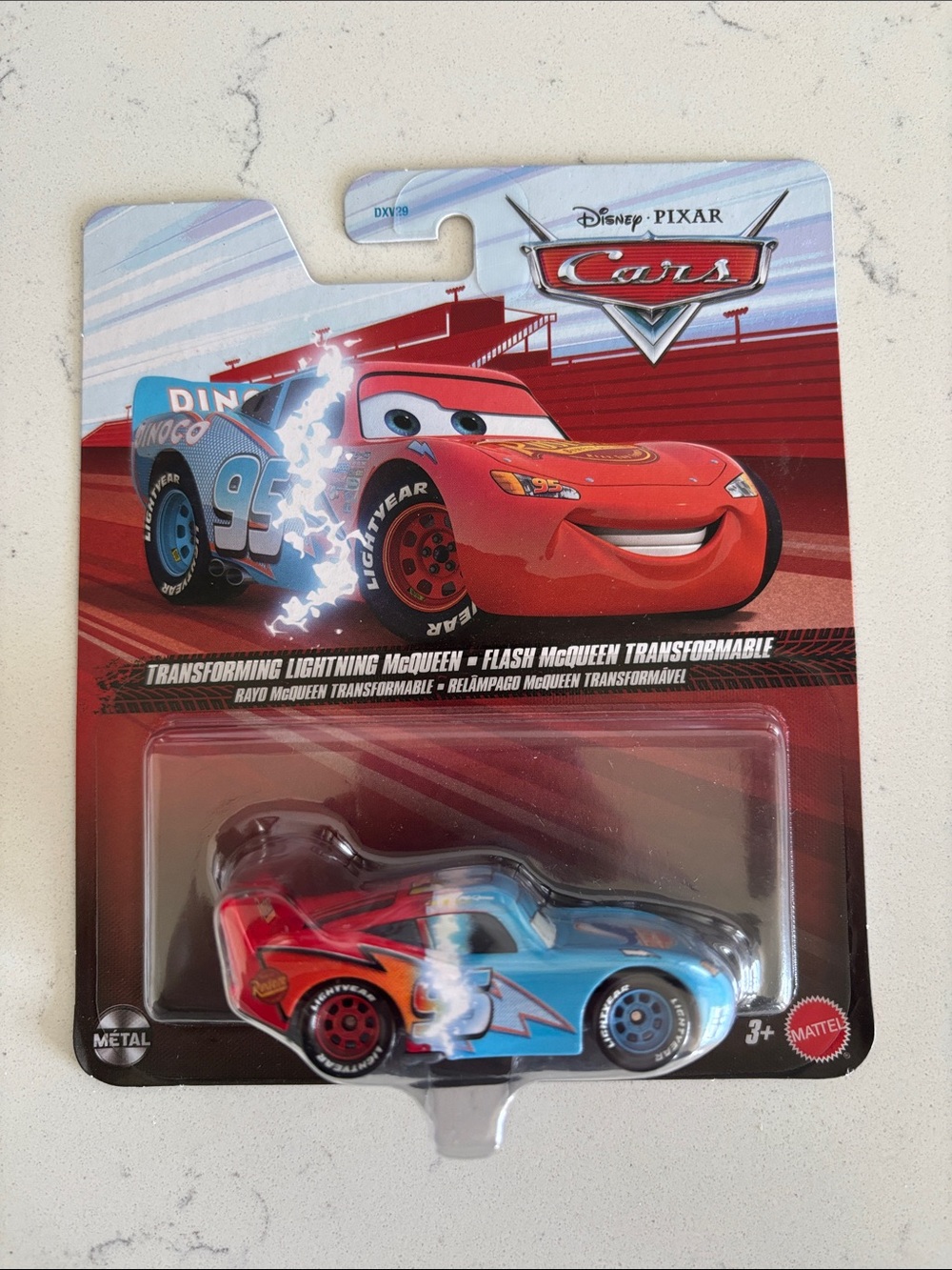Brand new transforming lightning mcqueen diecast